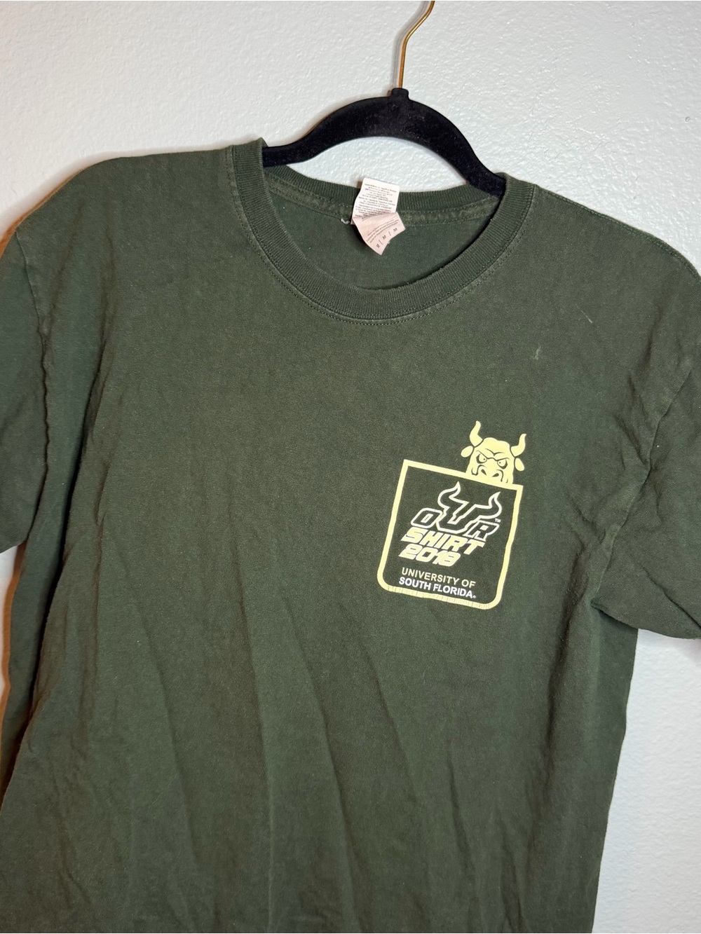 University of South Florida Green Graphic Pocket T-Shirt